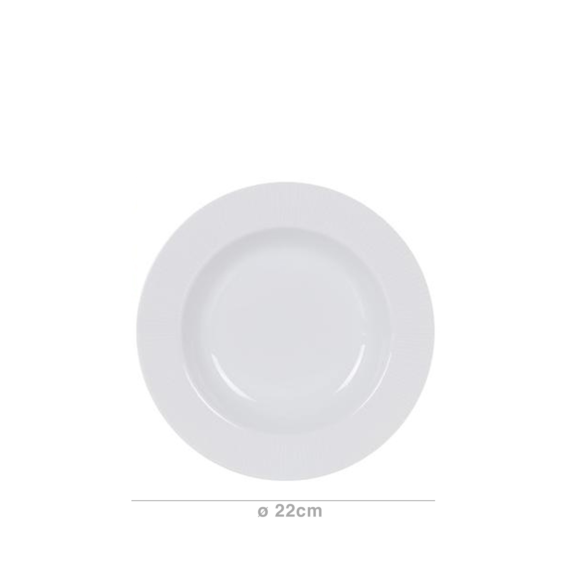 Prato Dafne Sopa Porcelana 22CM