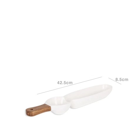 Bandeja Madeira com Compartimentos 42.5X8.5X4.2CM - Image product