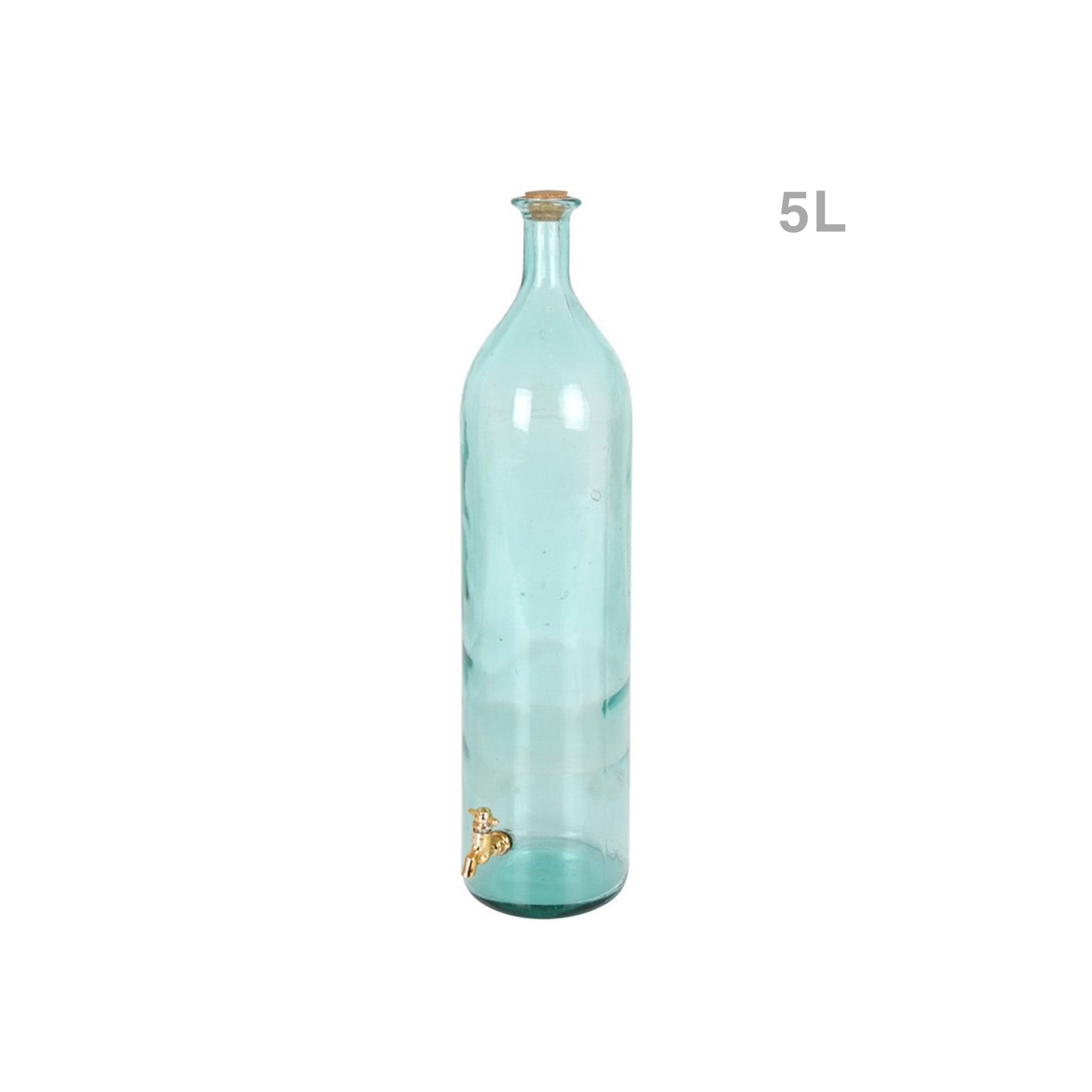 Garrafa Vidro Florencia com Torneira 5L