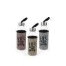 Garrafa Agua Vidro com Capa Protetora 400ML Garrafa Agua Vidro com Capa Protetora 400ML