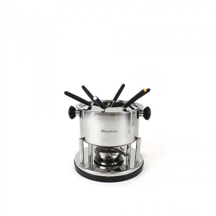 Fondue para 6 Pessoas Inox Quttin 2L Fondue para 6 Pessoas Inox Quttin 2L