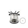 Fondue para 6 Pessoas Inox Quttin 2L Fondue para 6 Pessoas Inox Quttin 2L