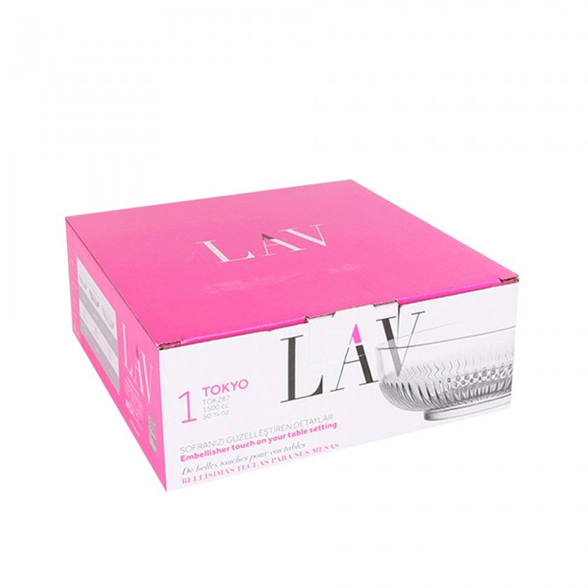 Saladeira Vidro Tokyo 1500ML