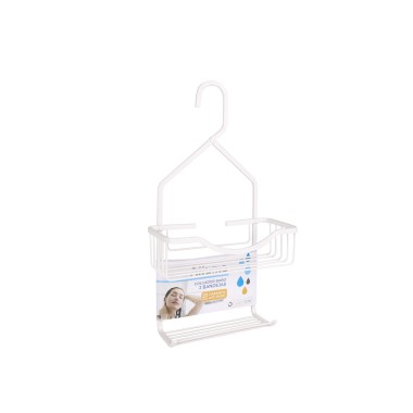 Cabide para Banho Alluwhite com Bandejas 27.8X11.6X49CM