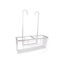 Cesta Banho Alluma com Ganchos Branco 14X36X45cm