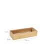 Caixa Multiusos Bambu 23X9X5cm
