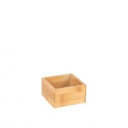 Caixa Multiusos Bambu 9X9X5cm