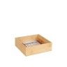 Caixa Multiusos Bambu 16X16X5cm Caixa Multiusos Bambu 16X16X5cm
