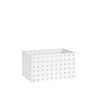 Organizador Multiusos Branco 20.7X13.8X12.2cm Organizador Multiusos Branco 20.7X13.8X12.2cm