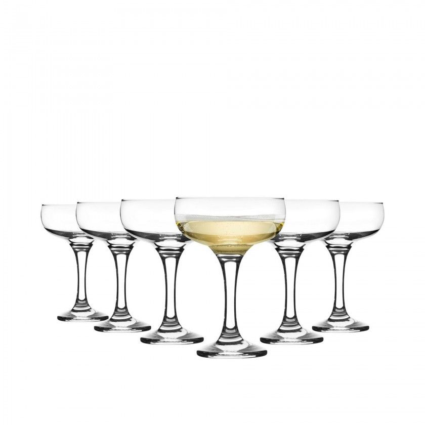 Copo com P Champagne Misket 23.5cl Pack 6