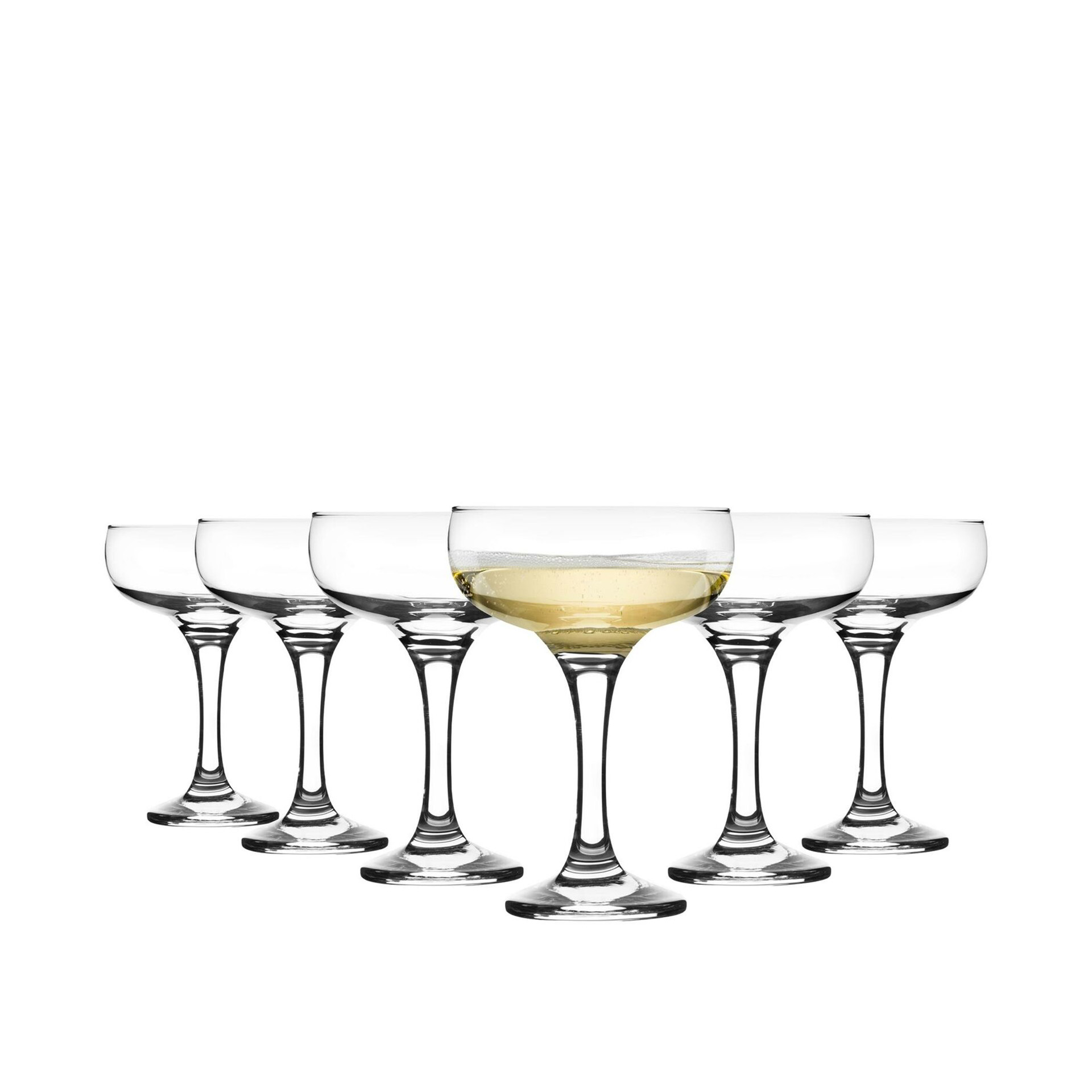 Copo com Pé Champagne Misket 23.5cl Pack 6