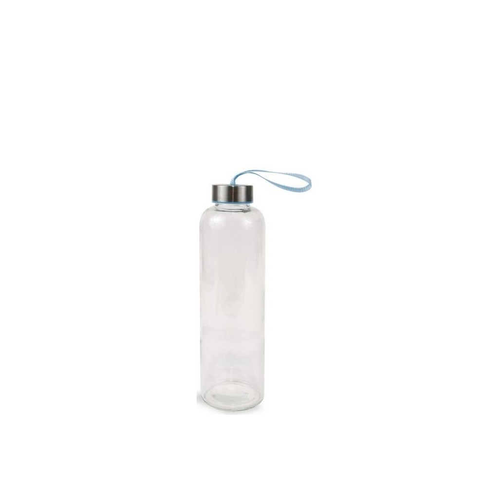 Garrafa Vidro Anna Tampa Metal 600ML
