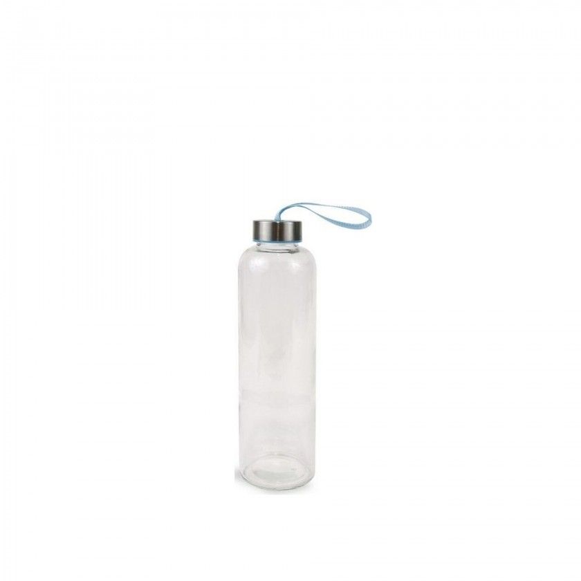 Garrafa Vidro Anna Tampa Metal 600ML