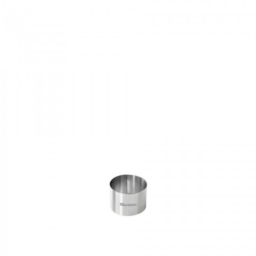 Aro Empratar Inox Redondo 6X4.5cm