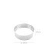 Aro Empratar Inox Redondo 12X4.5cm
