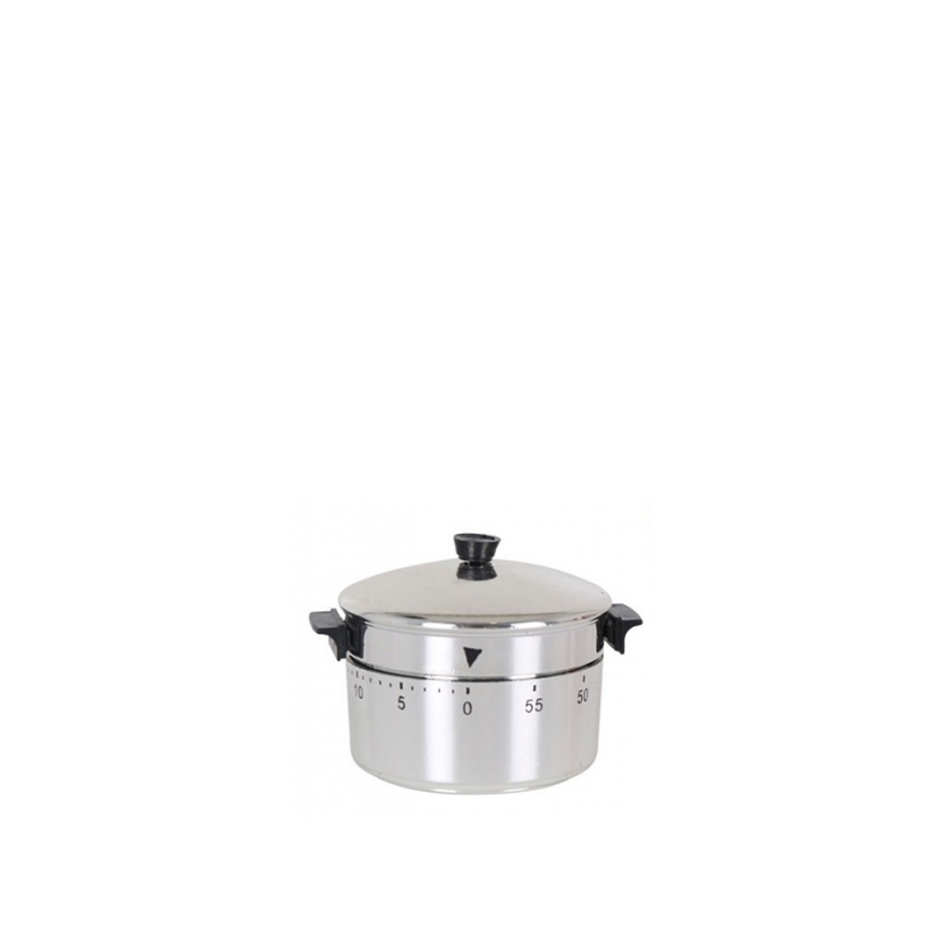 Temporizador Cozinha Prateado 7.7X6.5X5.5CM