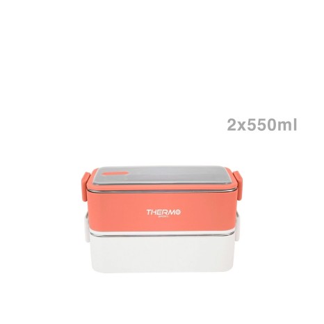 Lancheira T�rmica Thermosport Retangular 2X550ML - Image product