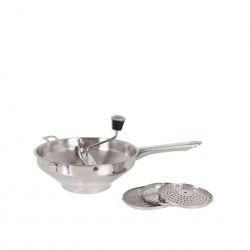 Passevite com 3 Discos Ao Inoxidavel 24cm