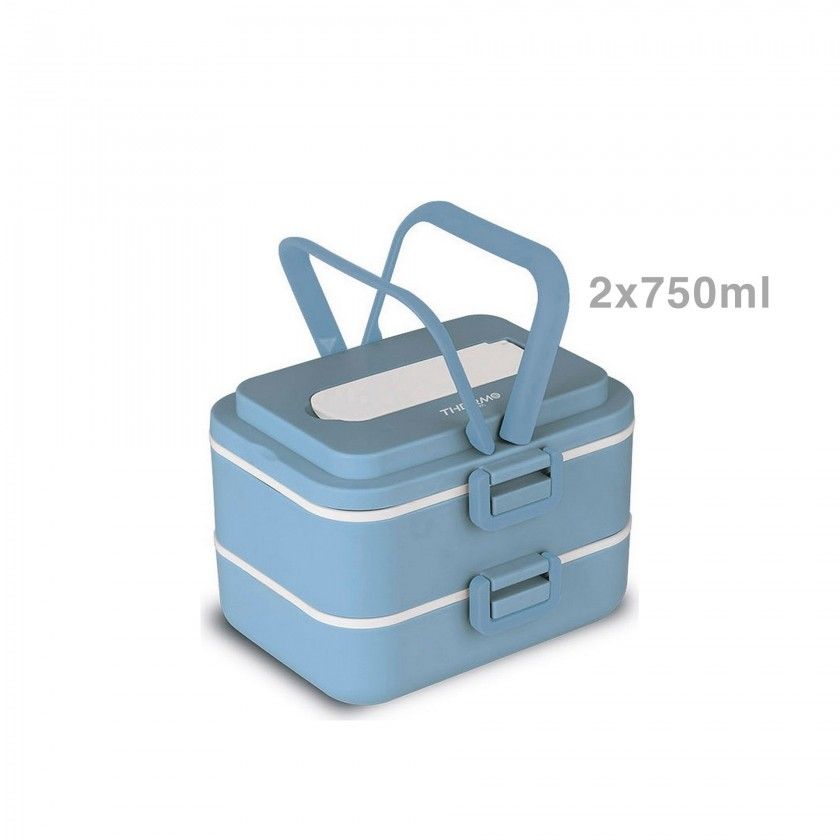 Lancheira Térmica Thermospot Retangular 2X0.75L Lancheira Térmica Thermospot Retangular 2X0.75L