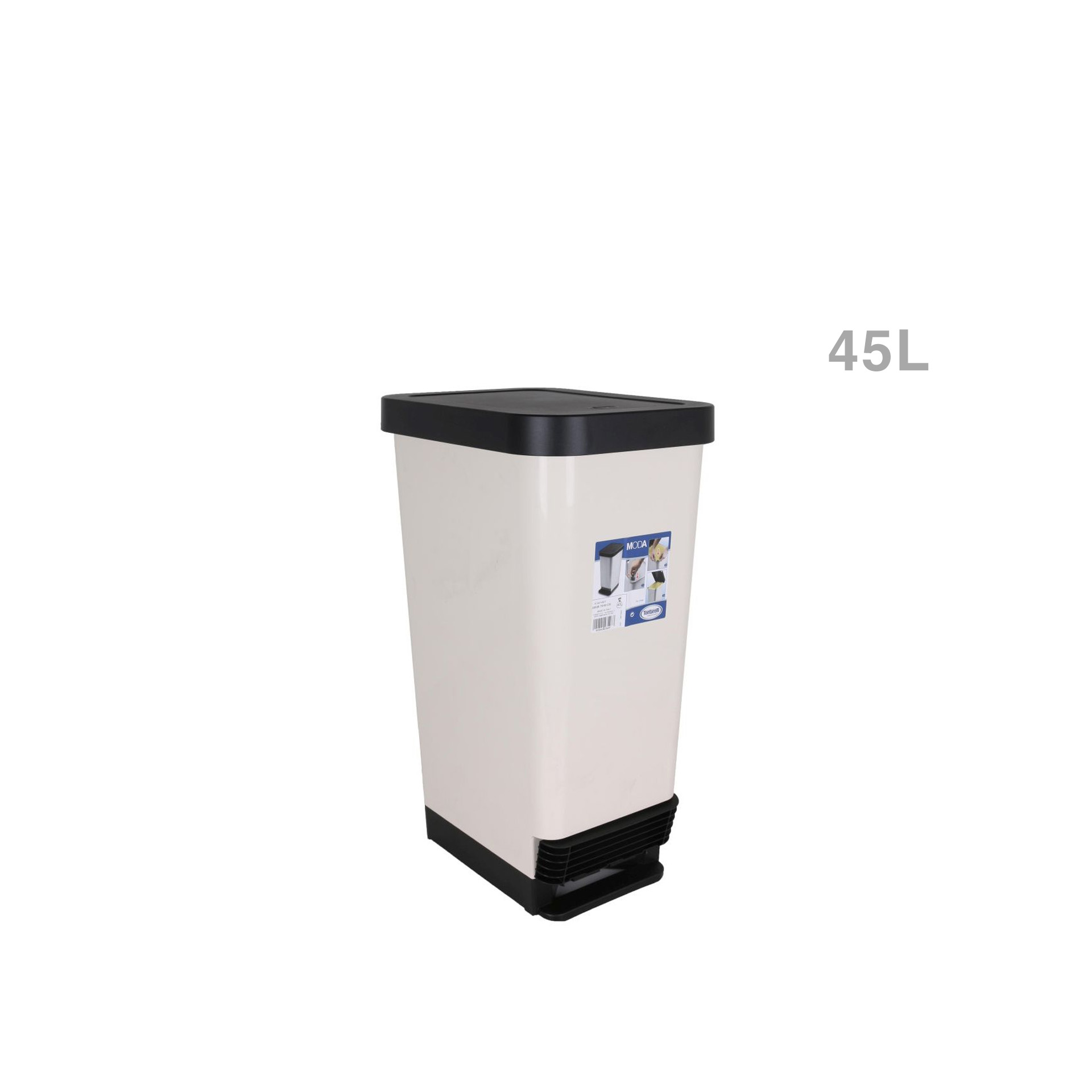 Balde Lixo com Pedal 45L 29X38.7X61CM