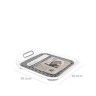Escorredor Pratos Non-Slip 36.5X30.6X6CM Escorredor Pratos Non-Slip 36.5X30.6X6CM