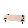 Base Madeira com Rodas 57.5X29X2CM Base Madeira com Rodas 57.5X29X2CM
