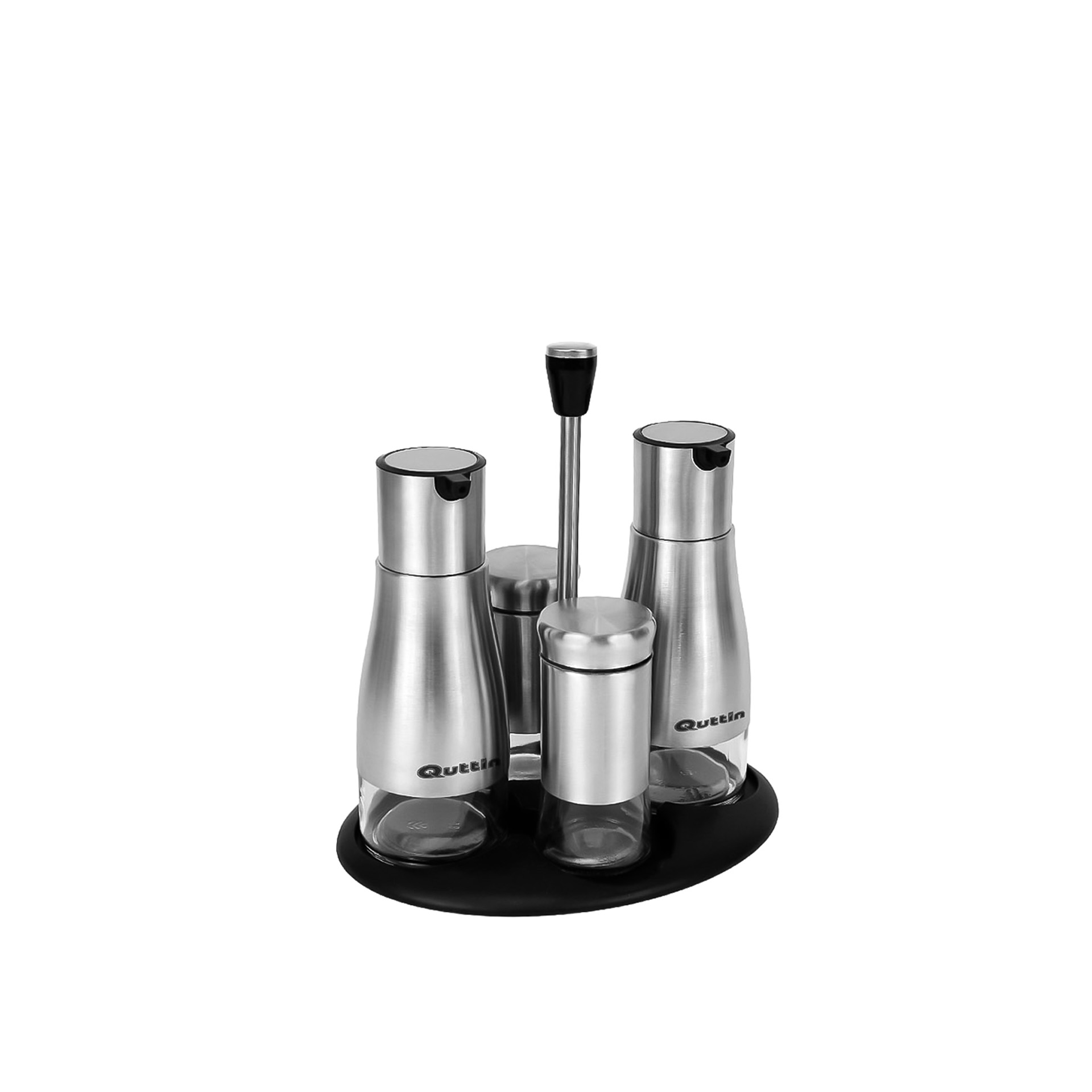 Galheteiro Inox 4 Peças