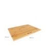 Tábua Corte / Servir Bambu Bege 38X30cm Tábua Corte / Servir Bambu Bege 38X30cm