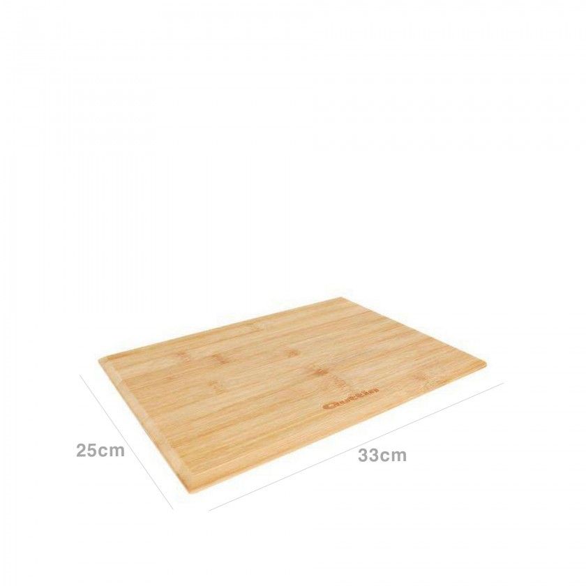 Tbua Corte / Servir Bambu Bege 33X25cm