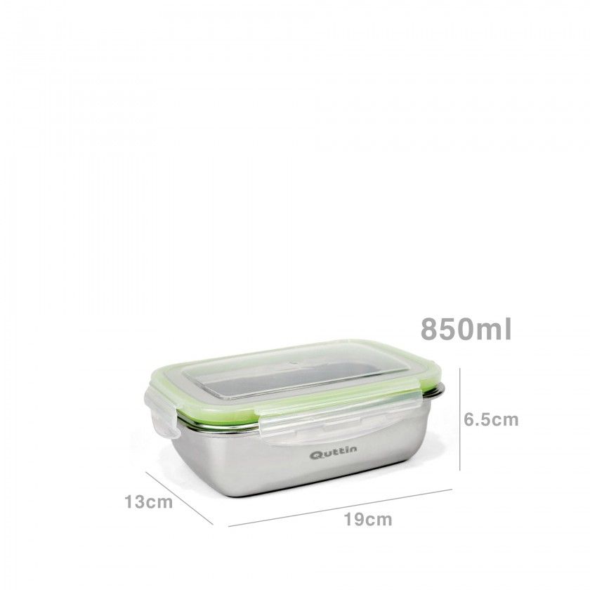 Caixa Hermética Quttin Practiline Quttin 850ml 19X13X6.5cm Caixa Hermética Quttin Practiline Quttin 850ml 19X13X6.5cm
