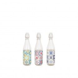 Garrafa Vidro Azulejos 0.5L