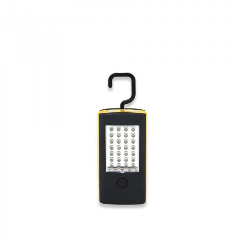 Lanterna 32 Leds com man + Gancho