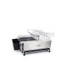 Escorredor Pratos Metal com Tabuleiro 36.5X30X23cm Escorredor Pratos Metal com Tabuleiro 36.5X30X23cm