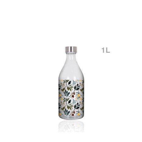 Garrafa Vidro com Tampa Metal 1L - Image product