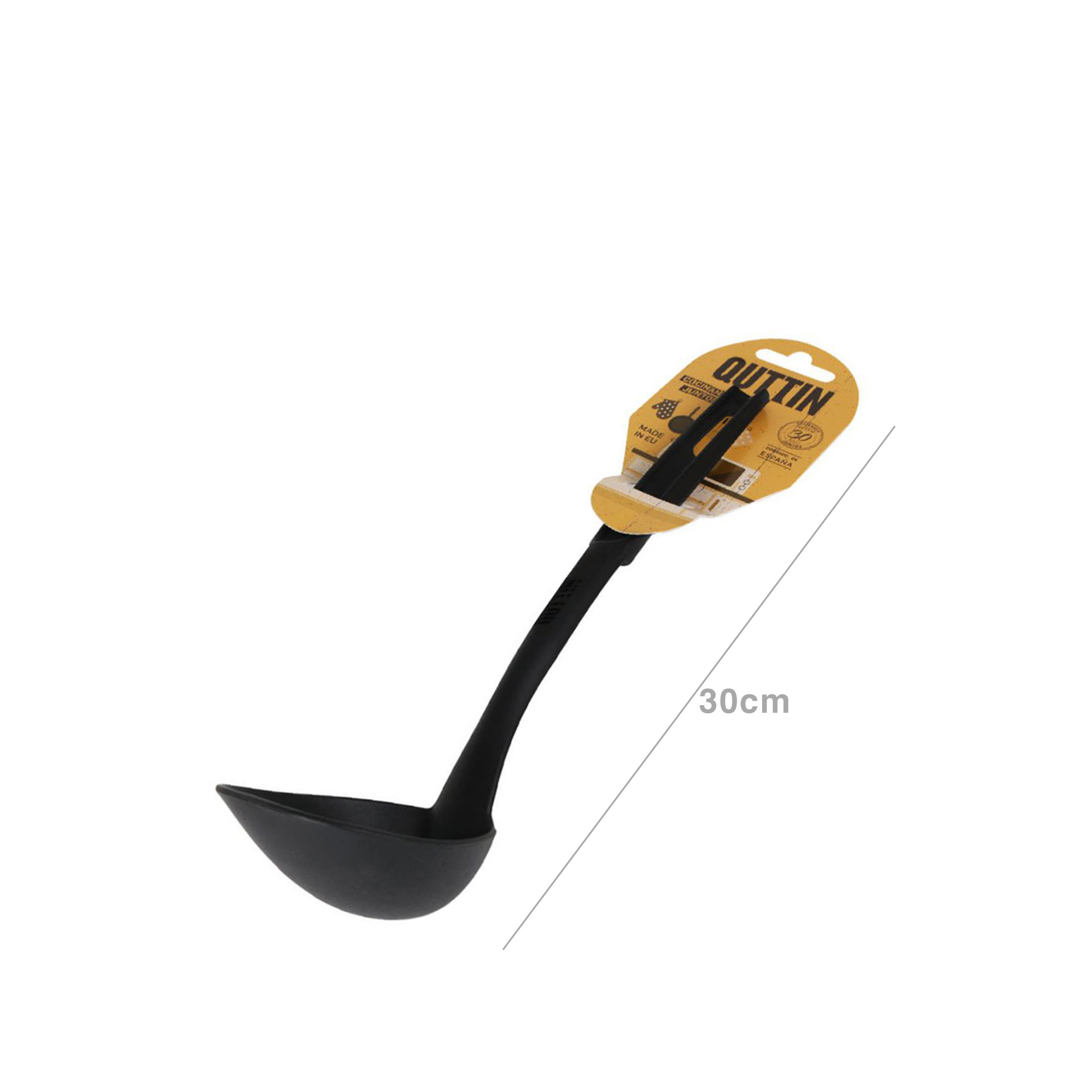 Concha Nylon Preto 30X8.5CM