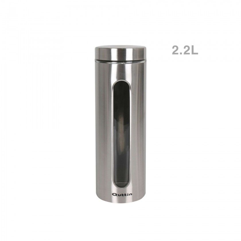 Frasco Hermético Quttin Metal 2200ml Frasco Hermético Quttin Metal 2200ml