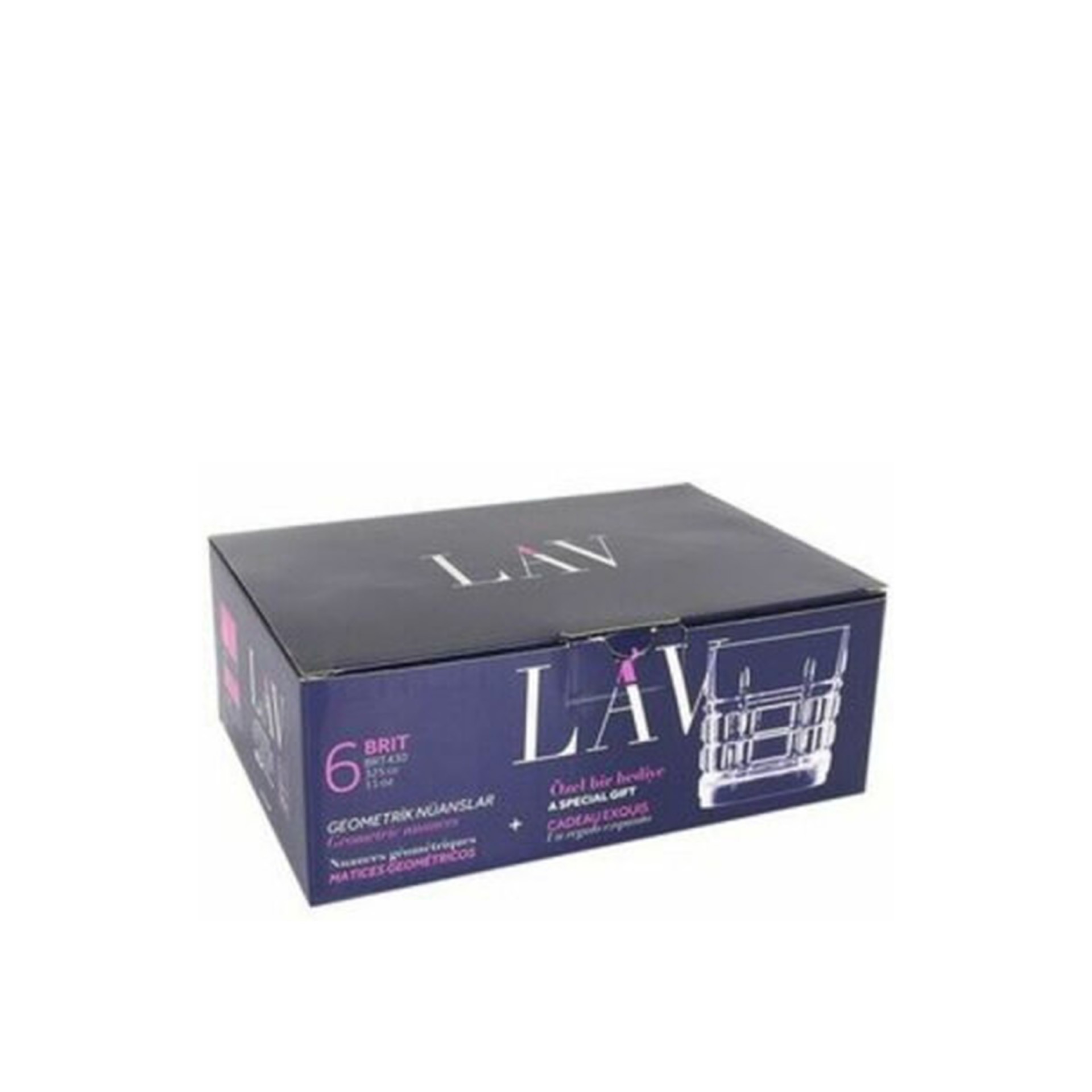 Copo sem Pé Brit 33cl Pack 6