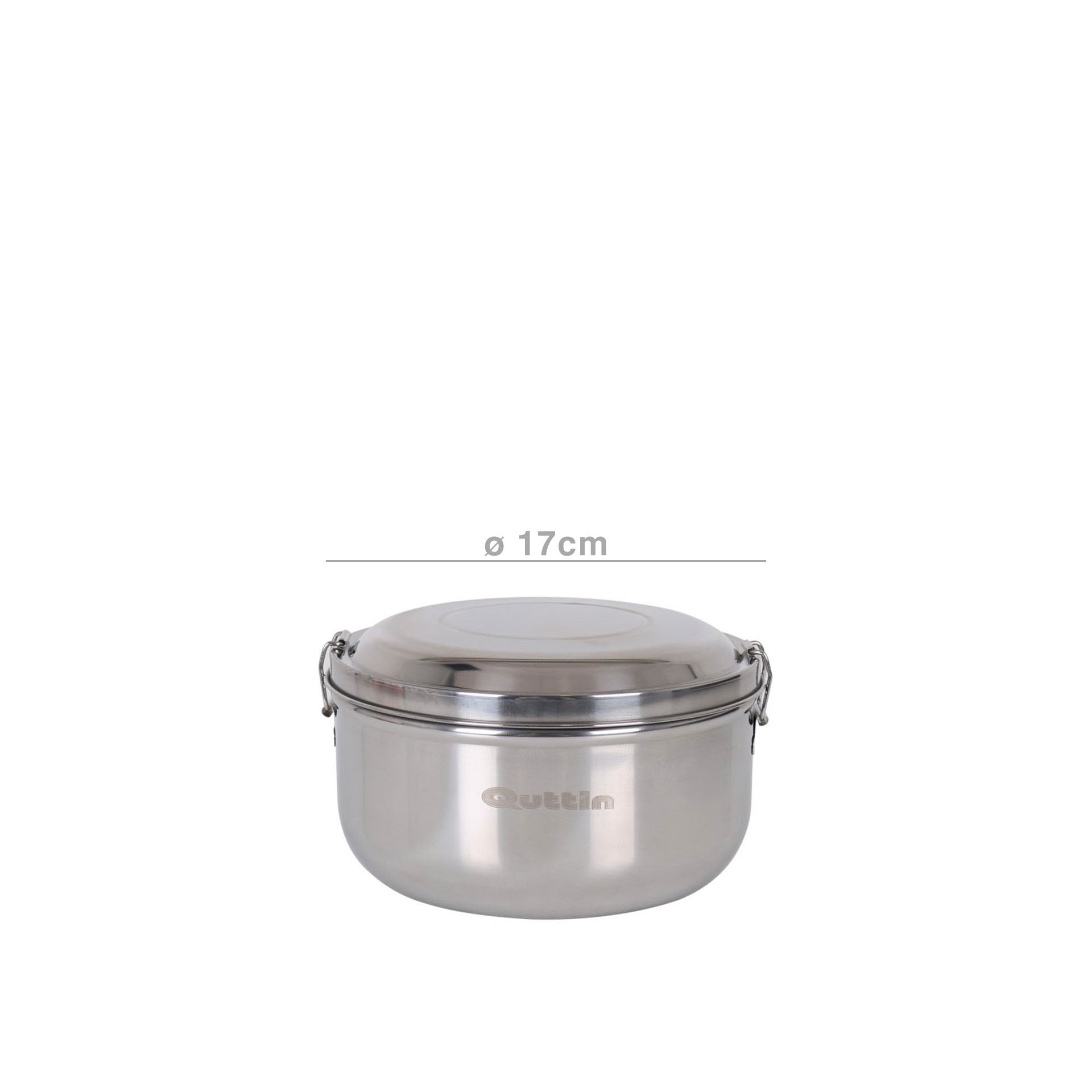 Fiambreira com Prato Aço 17CM