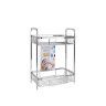Estante Banho Allucrom 2 Bandejas 29X18X40cm