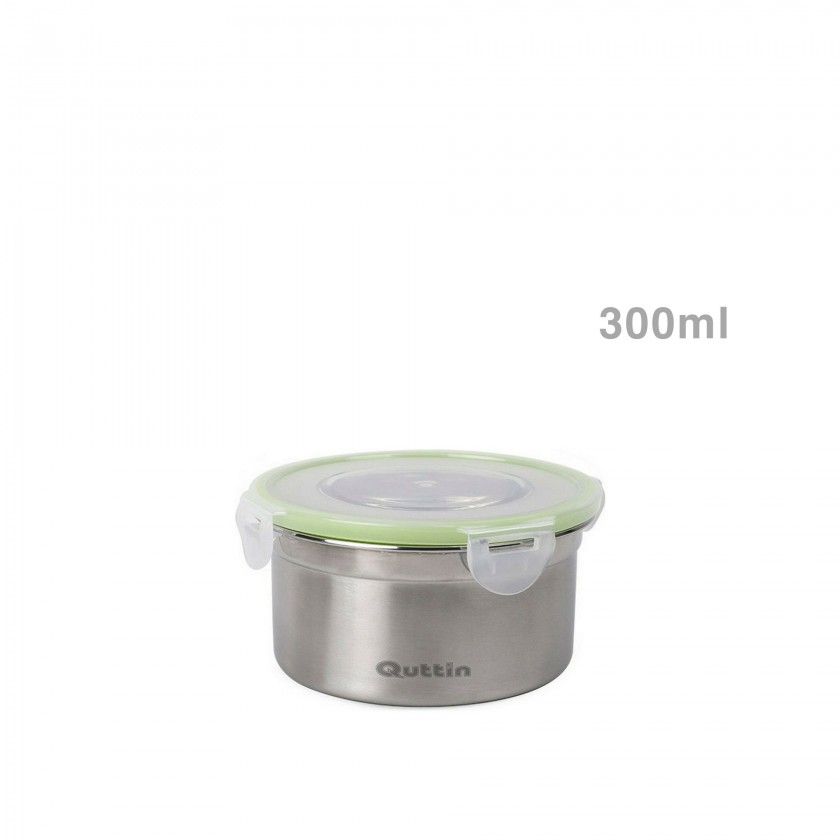 Fiambreira Ss Hermética Redonda 300ml Fiambreira Ss Hermética Redonda 300ml