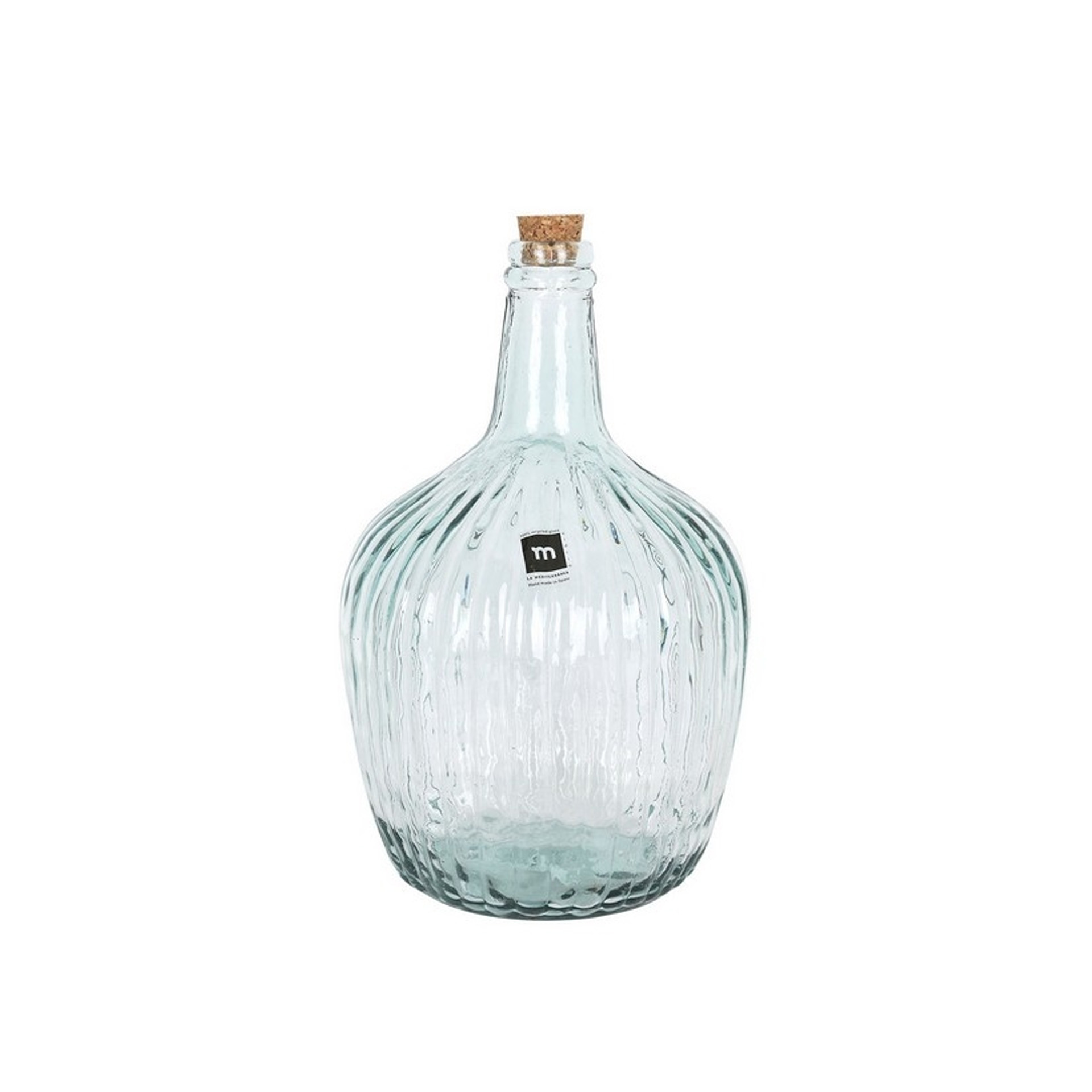 Garrafa Vidro Apple com Tampa 4L