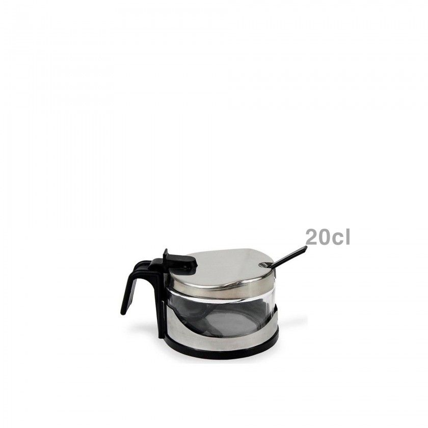 Aucareiro Vidro Anna 200ML 13X9.6X7.5CM