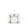 Balana Digital Wc Vidro Quadrado 150Kg 30X30X3.5cm