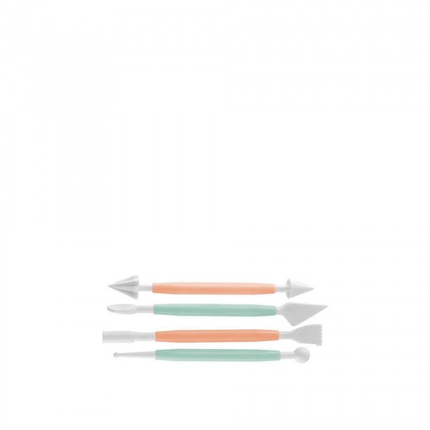 Esptula Decorao Pastelaria Pack 4