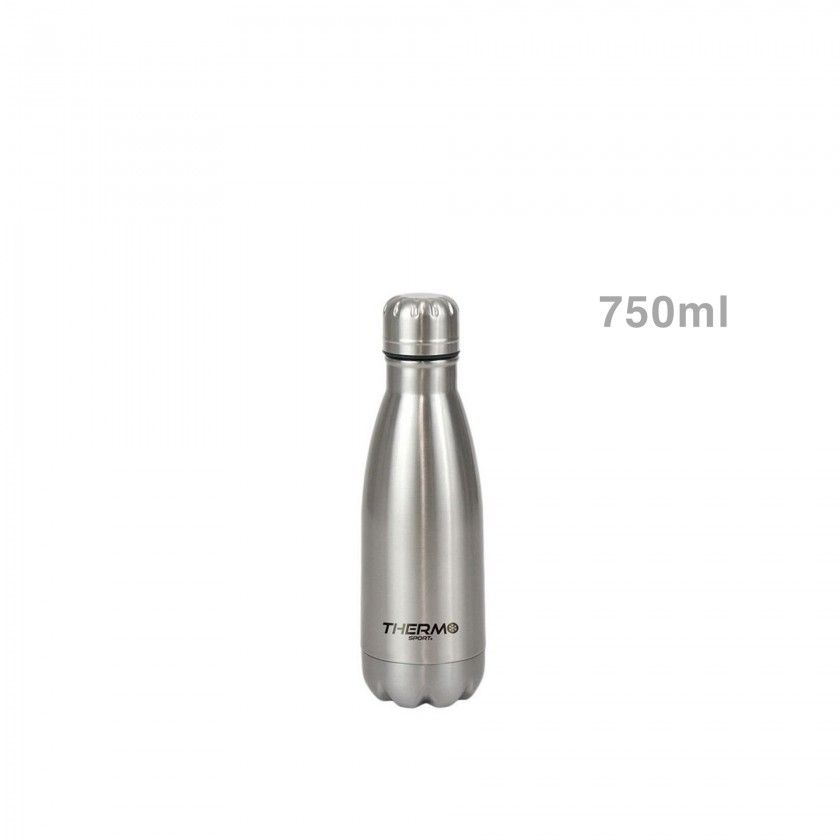 Garrafa Trmica Inox Prateado 750ml