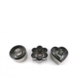 Molde Pastelaria Inox 8/7/6/3.5CM Pack 4