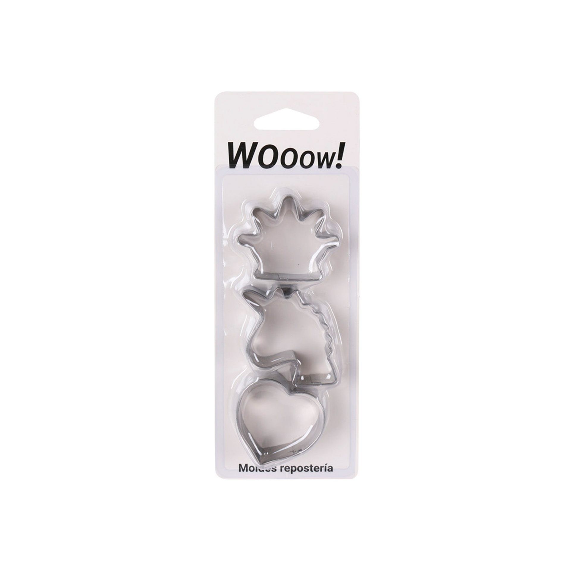 Molde Pastelaria Inox Pack 3
