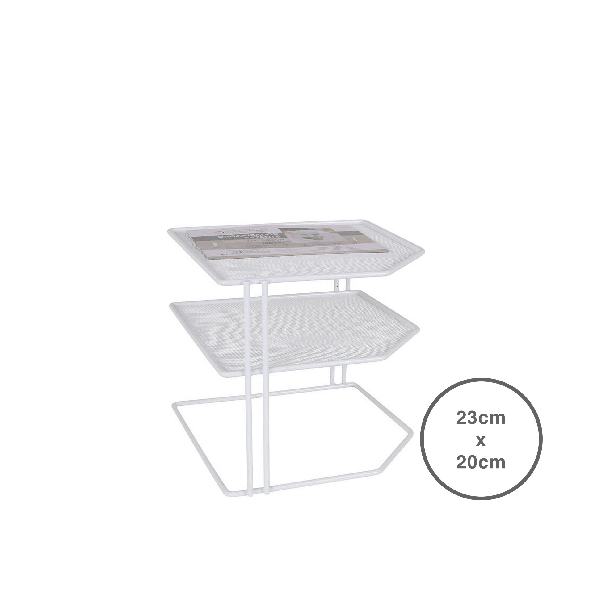 Estante Metal Branco 23X23X20cm