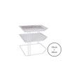 Estante Metal Branco 23X23X20cm