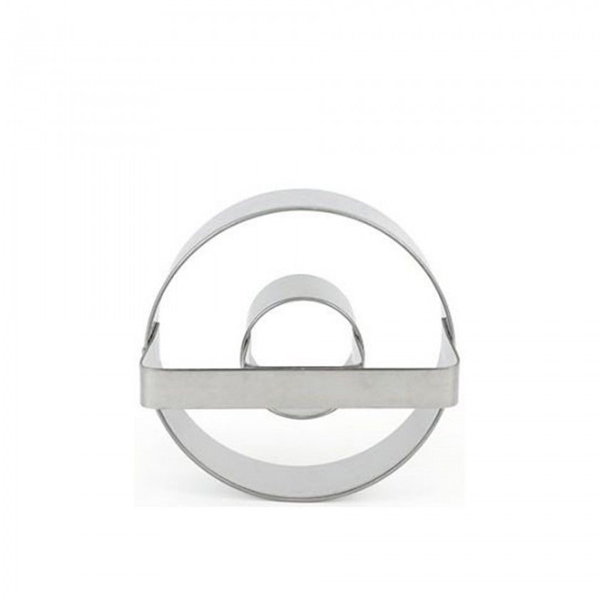 Forma Donuts Inox Redondo 7.5X5cm Forma Donuts Inox Redondo 7.5X5cm